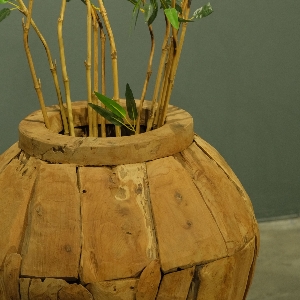 Parçalı Tombul Vazo