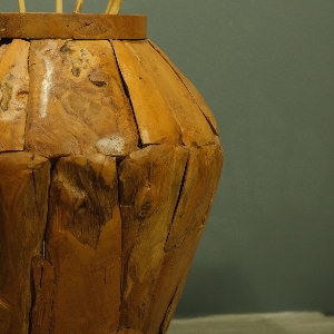 Parçalı Tombul Vazo